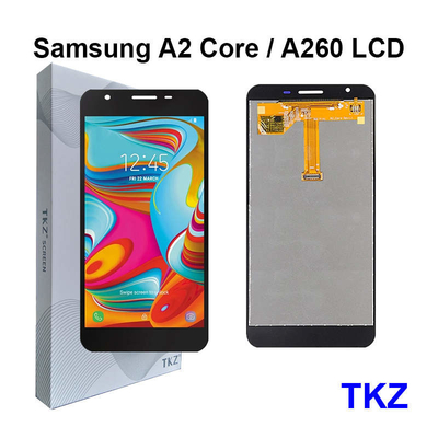 Ekran telefonu odnowiony Lcd oryginalny do SAM Galaxy A2 Core A260 wyświetlacz LCD montaż digitizera ekranu dotykowego